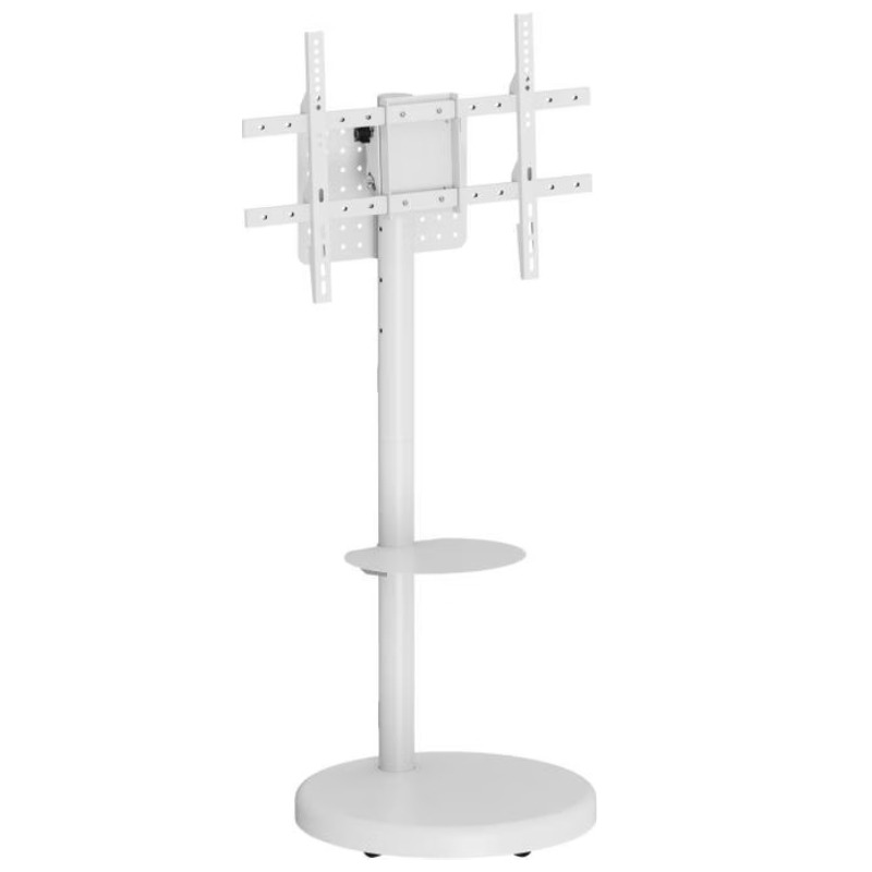 Support Au Sol Avec Roulettes GEMBIRD TVS-86TR-01-W Pour Tv 55"- 86" - GEMBIRD