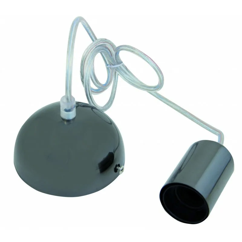 Suspension Décorative VELAMP Pour Lampe - Gris Foncé