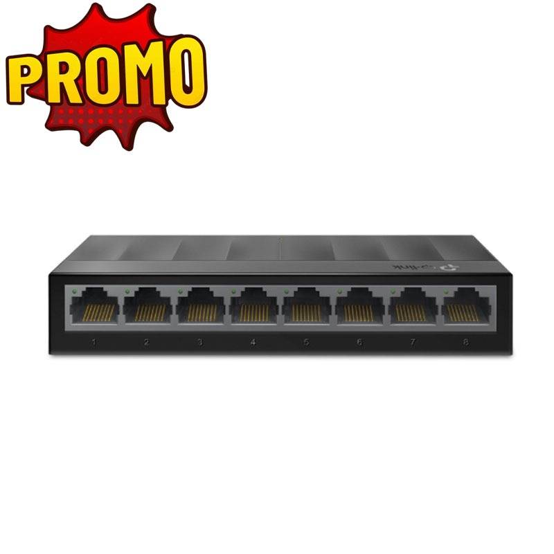 Switch de Bureau TP-LINK TL-LS1008G 8 Ports Gigabit 10/100/1000 Mbps