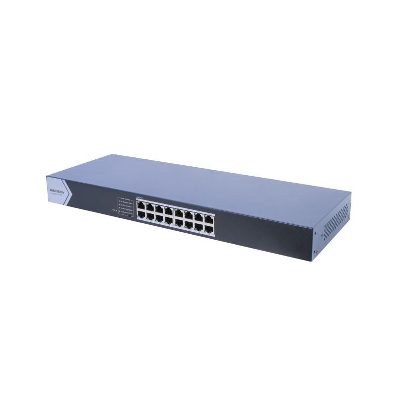 Switch HIKVISION Non Administrable 16 Ports 10/100/1000MBPS - DS-3E0516-EC - HIKVISION