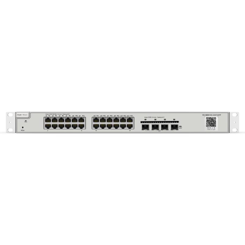 Switch RUIJIE L2 RG-NBS5100-24GT4SFP 24 Ports Gigabit RJ45 - RUIJIE