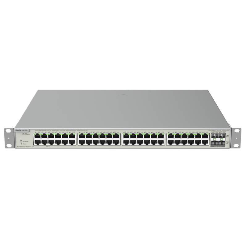 Switch RUIJIE L2 RG-NBS5200-48GT4XS-UP PoE 48 Ports Gigabit - RUIJIE