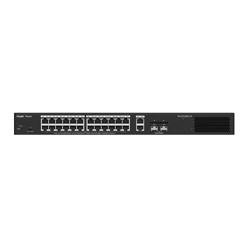 Switch RUIJIE REYEE RG-ES228GS-LP POE 28-Port Gigabit Smart Cloud - RUIJIE