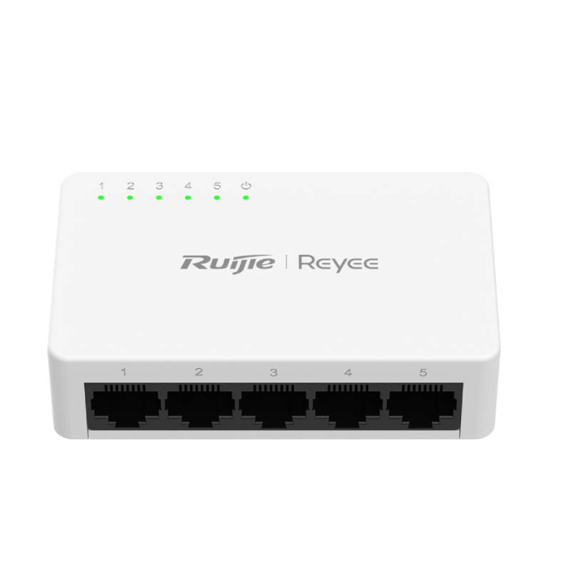 Switch RUIJIE RG-ES05F 5 ports 10/100 Mbps sans PoE - Blanc - RUIJIE