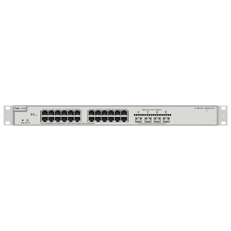 Switch RUIJIE RG-NBS5200-24GT4XS-P-V2 PoE 24 Ports Gigabit - RUIJIE