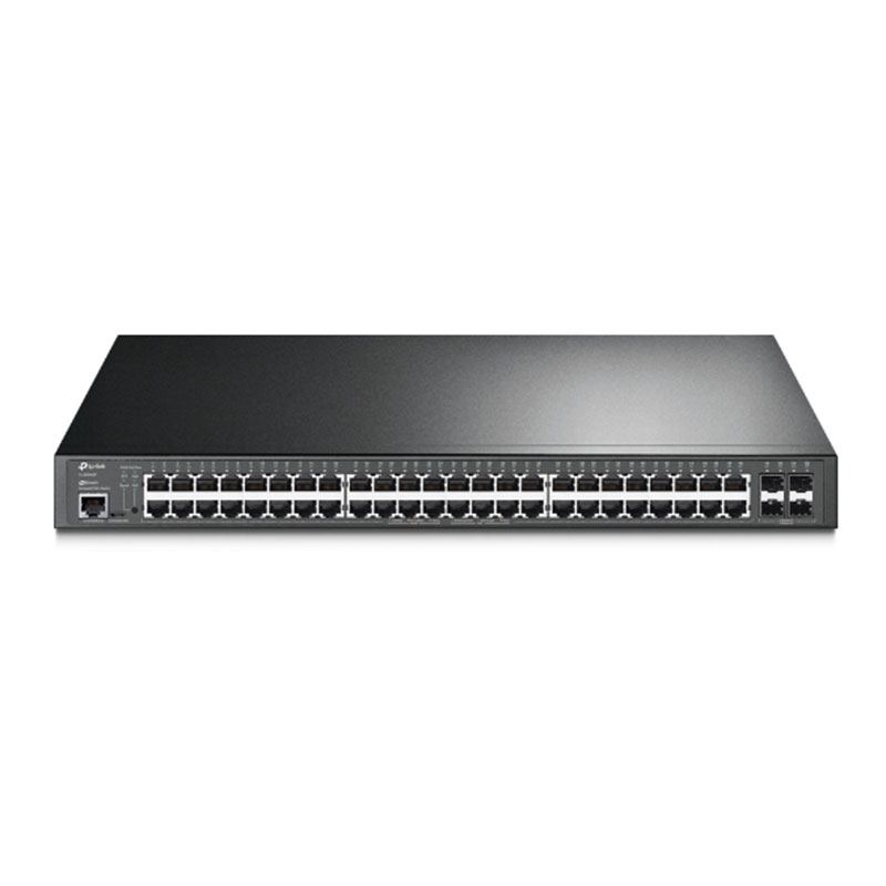 Switch TP-Link 48 Ports Gigabit POE+ avec 4 Ports SFP Administrable Niveau 2 - TP-LINK