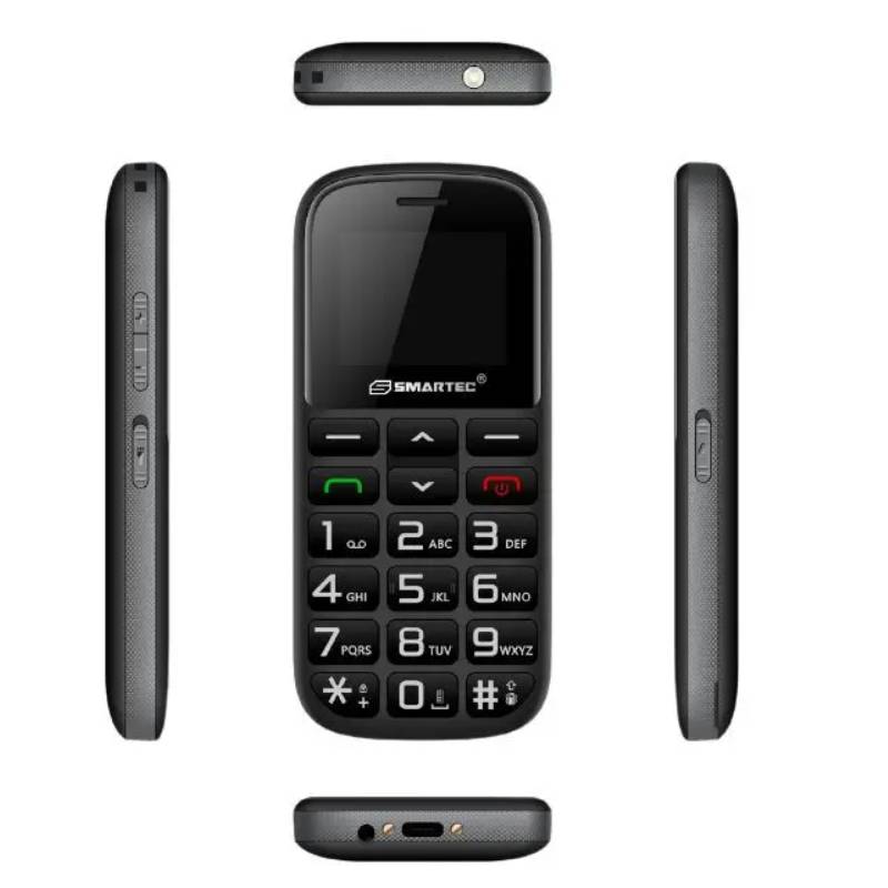 Téléphone Portable SMARTEC L1 Double SIM - Noir - SMARTEC