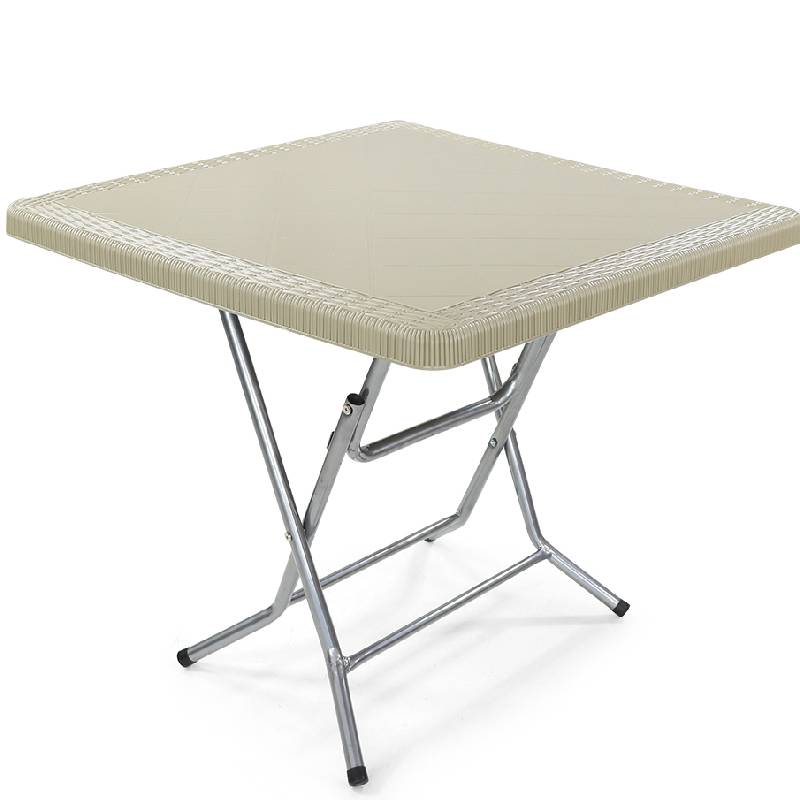 Table SOTUFAB Nova Carre Pliante 84x84 - Grège