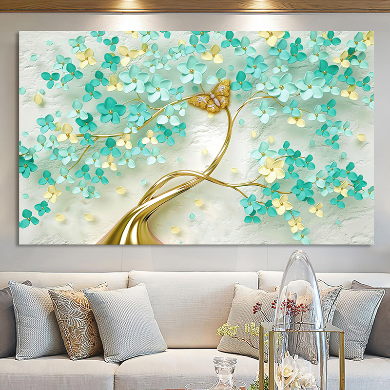 Tableau De Décoration 140 x 90 cm Arbre (MK43-T03)