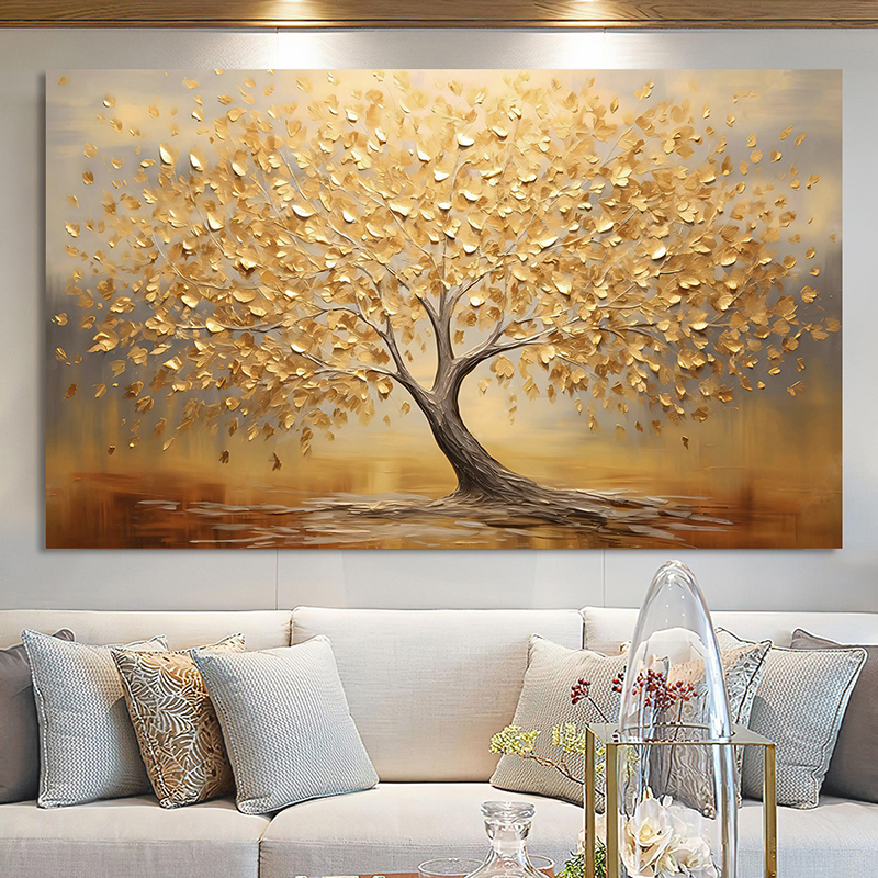 Tableau De Décoration 120 x 80 cm Arbre (BY01-T02)