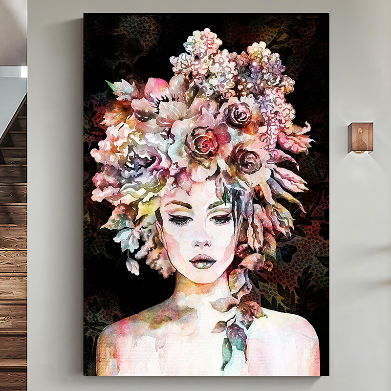 Tableau De Décoration 80 x 120 cm Femme (MY17-T02)