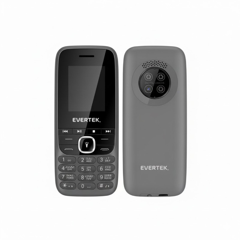 Téléphone Portable EVERTEK EX18 - Gris - Evertek