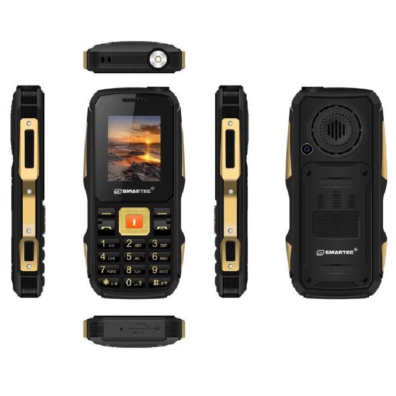 Téléphone Portable SMARTEC POWER X1 1400 mAh - Noir - SMARTEC