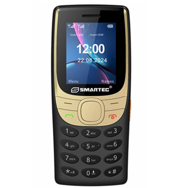 Téléphone Portable SMARTEC V1 2" LCD 800 mAh - Noir - SMARTEC