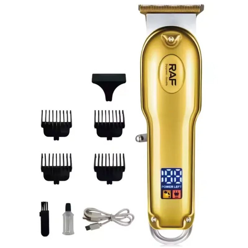 Tondeuse à Cheveux Rechargable RAF R-4212 5W - Gold