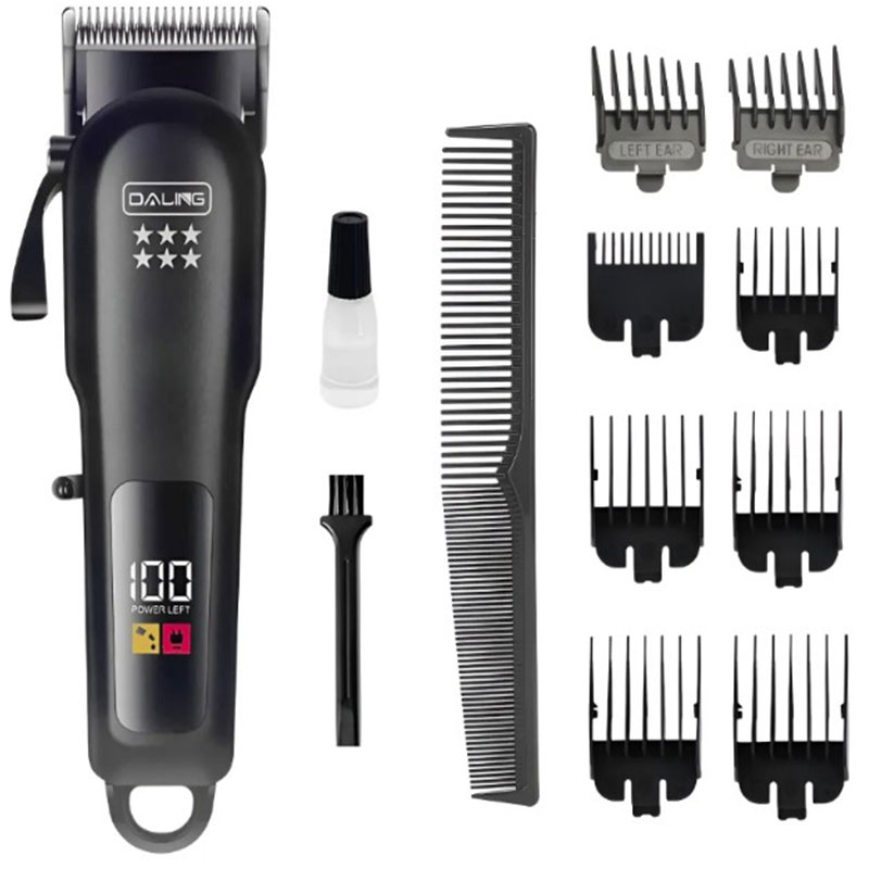 Tondeuse à Cheveux Rechargeable DALING DL-1169 - Noir - DALING