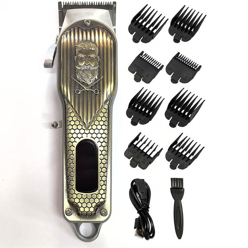 Tondeuse à Cheveux PRO Rechargeable DALING DL-1753 - Gold - DALING