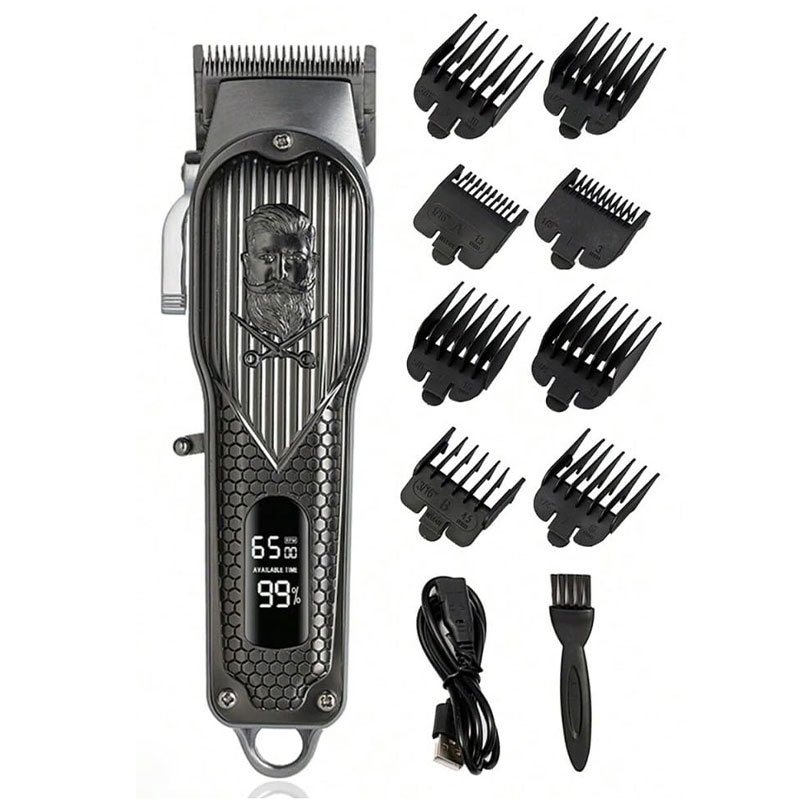 Tondeuse à Cheveux PRO Rechargeable DALING DL-1753 - Silver - DALING
