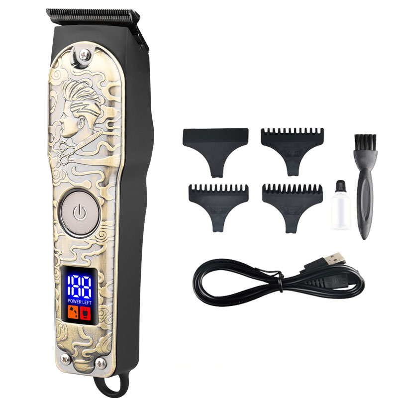 Tondeuse à Cheveux Rechargeable YC-1608 - Noir&Gold