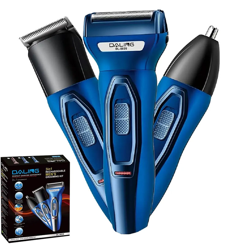 Tondeuse Multi-Usages Rechargeable DALING DL-9029 - Bleu - DALING