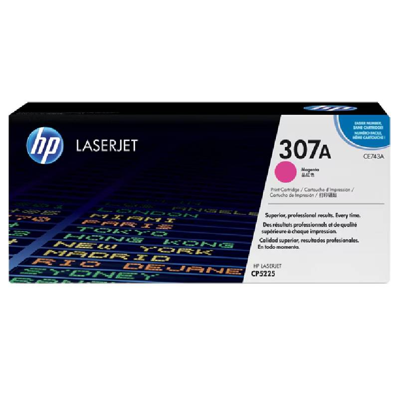 Toner LaserJet Original HP 307A - Magenta - HP