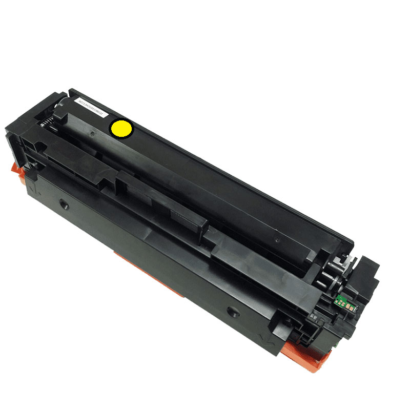 Toner LaserJet Adaptable Compatible HP 207A Avec puce - Jaune - HP