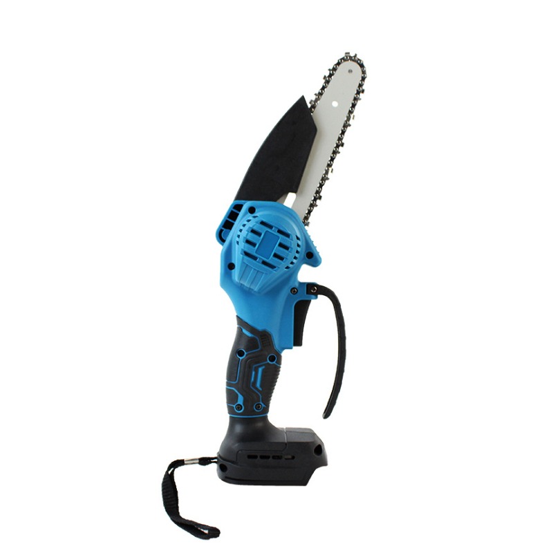 Tronçonneuse Thermique 48V - Bleu et noir