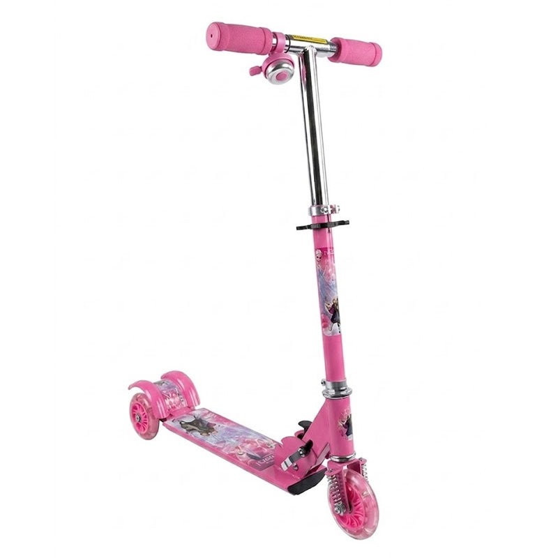Trottinette Pour Enfant Frozen 3 Roues - Rose