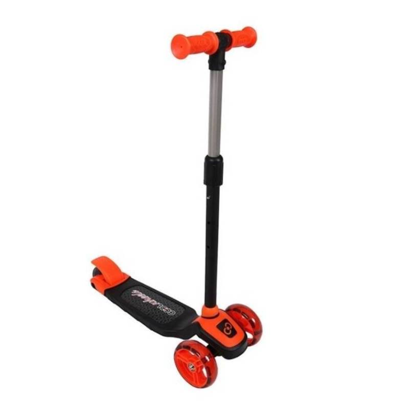 Trottinette Pour Enfant COOL WHEELS En Acier Lumineux - Orange - COOL-WHEELS