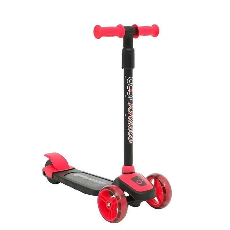 Trottinette pour enfant COOL WHEELS en acier - Rouge - COOL-WHEELS