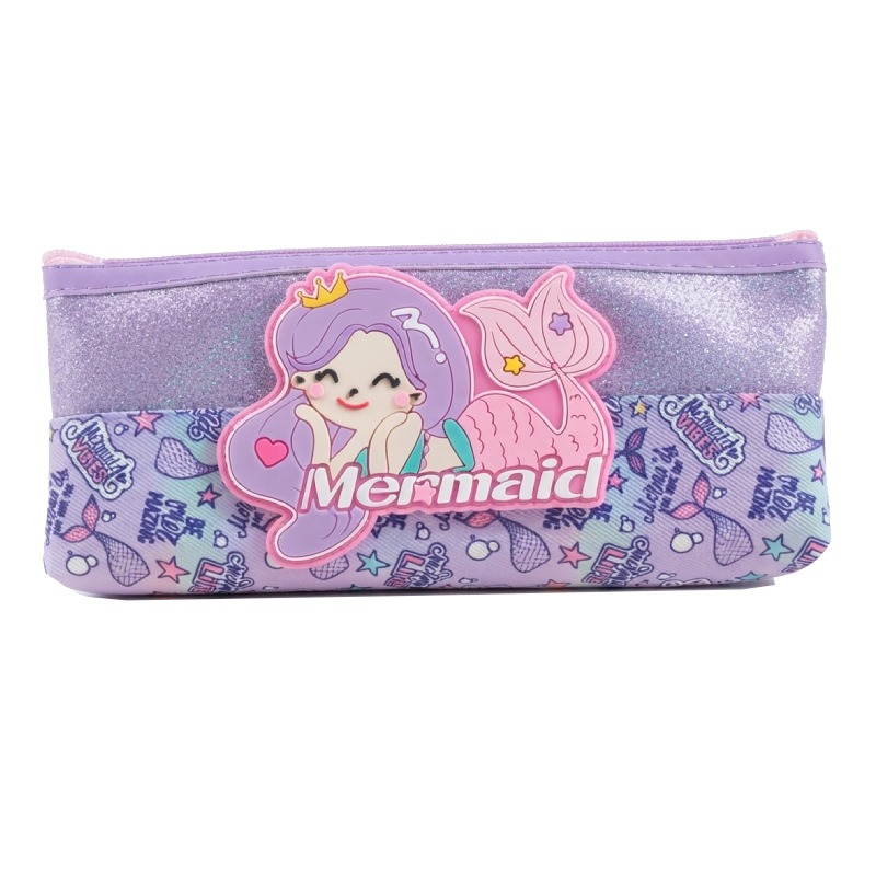 TROUSSE SCOLAIRE Mermaid H-284 - Violet