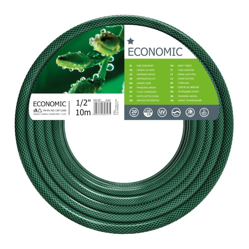 Tuyau d'arrosage CELLFAST Economic 10 m 1/2" - vert - CELLFAST