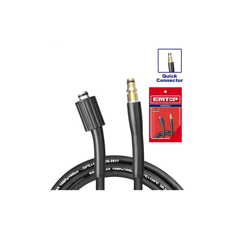 TUYAU EMTOP 5M POUR NETTOYEUR EHPW2001 EHPS0201