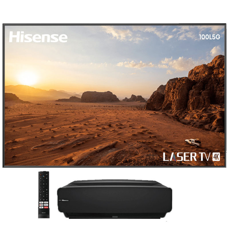 TV Lazer Hisense 100L5GE 100" 4K HDR Smart - Noir - Hisense