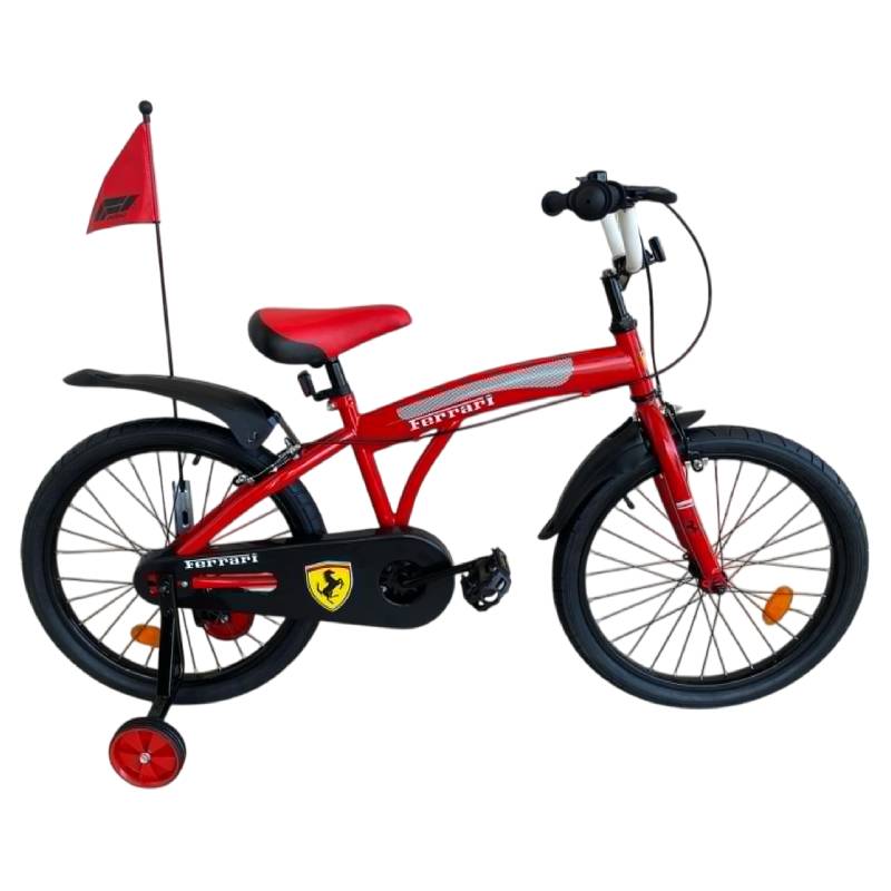 Vélo Enfant RODEO Ferrari Pour Garçon 20'' - Rouge