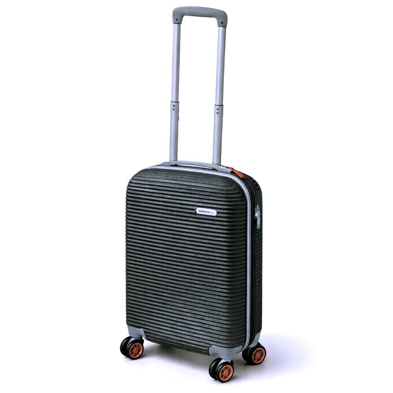 Valise Petit Modèle MILANO BAG avec 4 roues 360° - Noir - MILANO-BAG