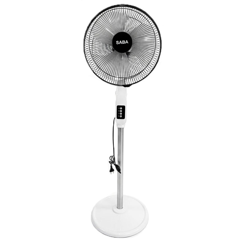 Ventilateur sur Pied SABA Smart Piano 16" - Noir - SABA