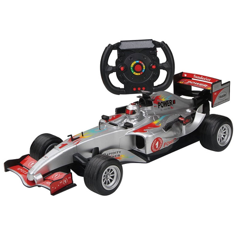 Voiture de Course Automodel Télécommandée Pour Enfant - Gris