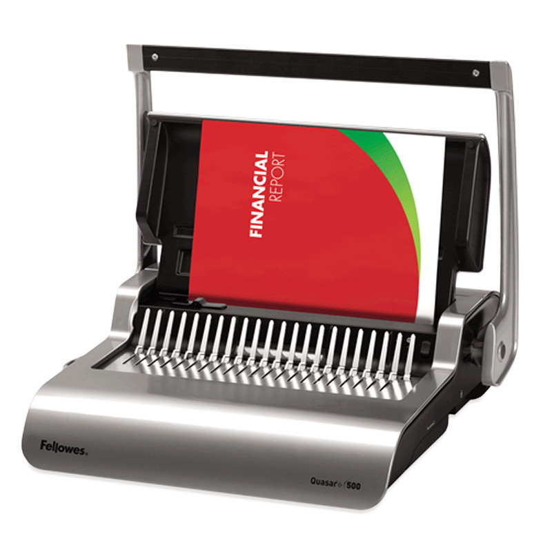 Machine A Relieure FELLOWES Quasar +500 A4 - Silver
